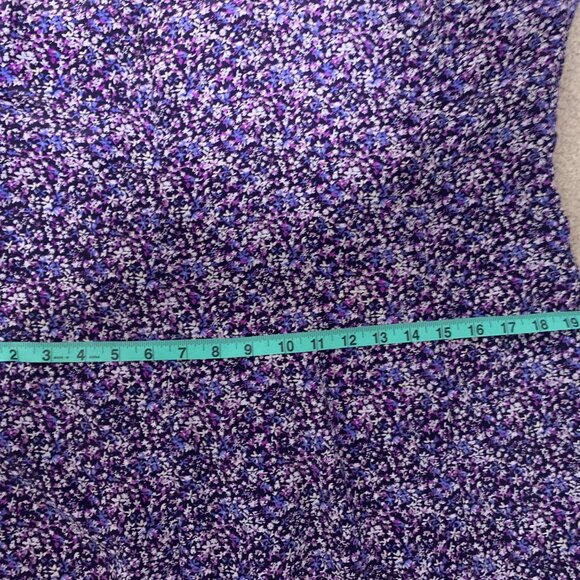 Homemade Purple Floral Dress - Picture 9 of 9